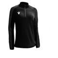 Dora Womens 1/4 Zip Top  BLK XL Teknisk treningsgenser til dame