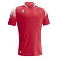Alioth Shirt RED/WHT S Teknisk spillerdrakt i ECO-tekstil