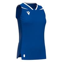 Lily Eco Sleeveless Shirt ROY/WHT 3XS Teknisk kamp og treningsdrakt - Dame